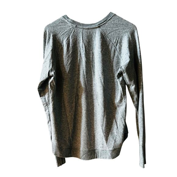 Athleta Mindset Crew Neck Sweatshirt Size M Medium Gray - Picture 3 of 9